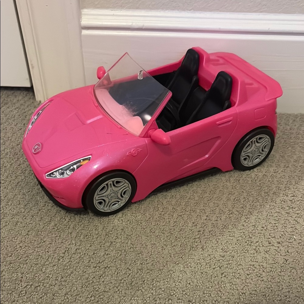 Barbie Pink Toy Car for Kids